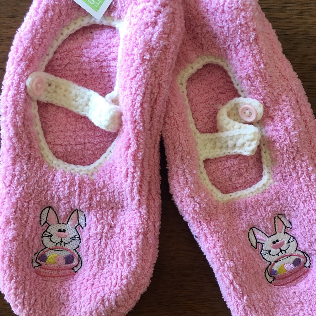 Sale Easter Bunny Slipper Socks